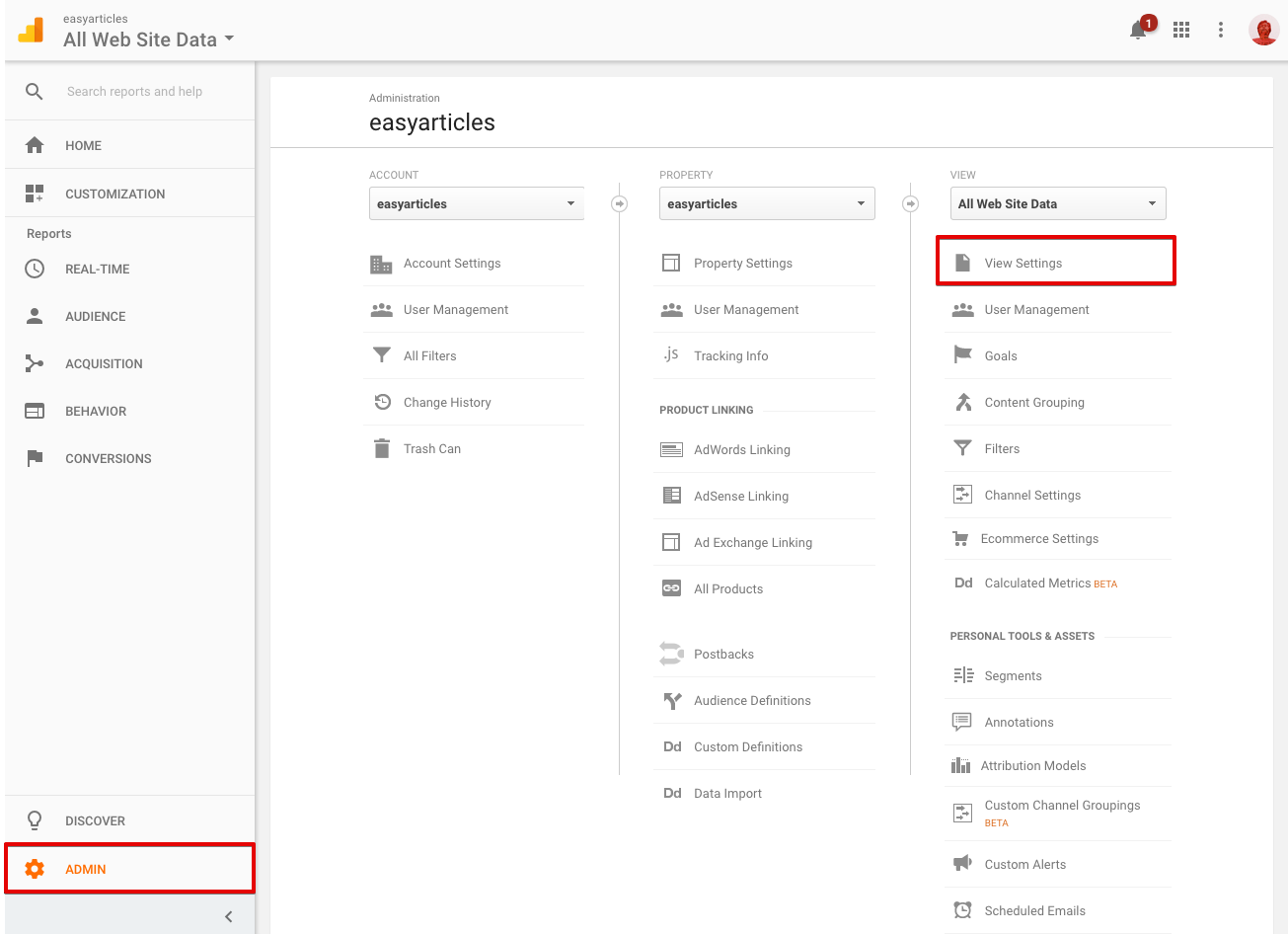 Google Analytics Reporting API