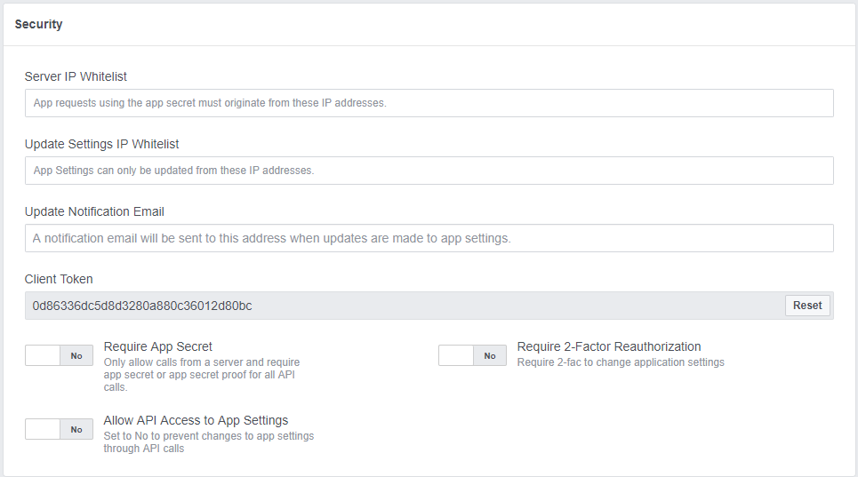 Facebook App