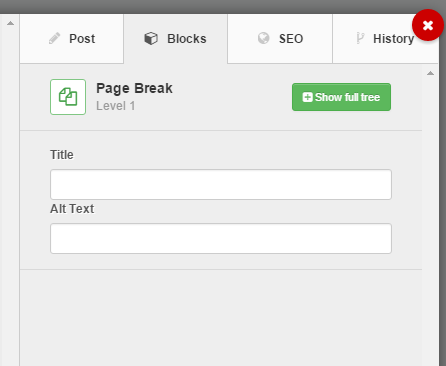 Readmore Block