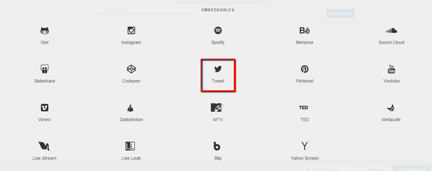 Tweet Block