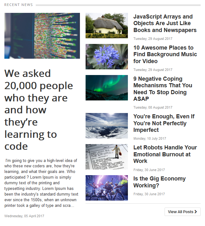 Magazine Layout