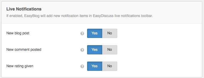 EasyDiscuss Settings