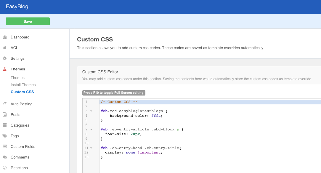 CSS Overriding