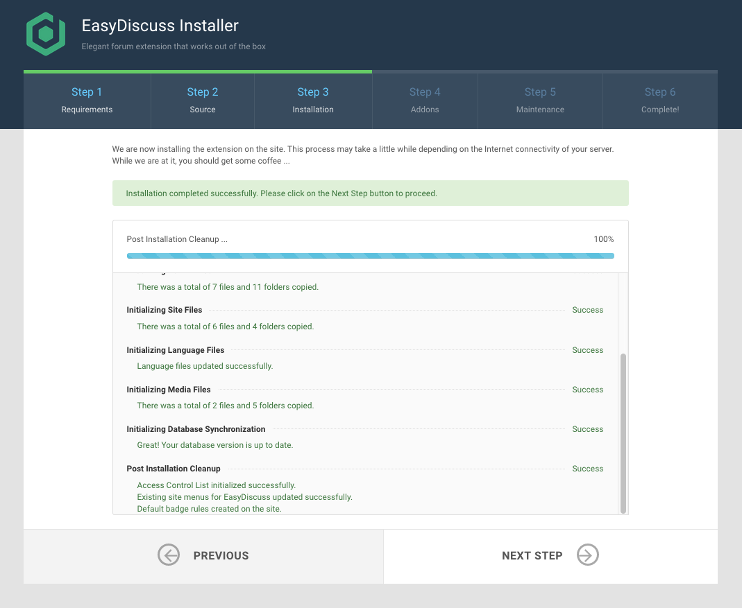 Installing EasyDiscuss