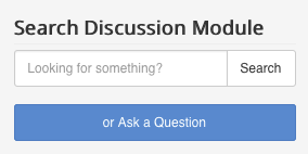 Search Discussion Module