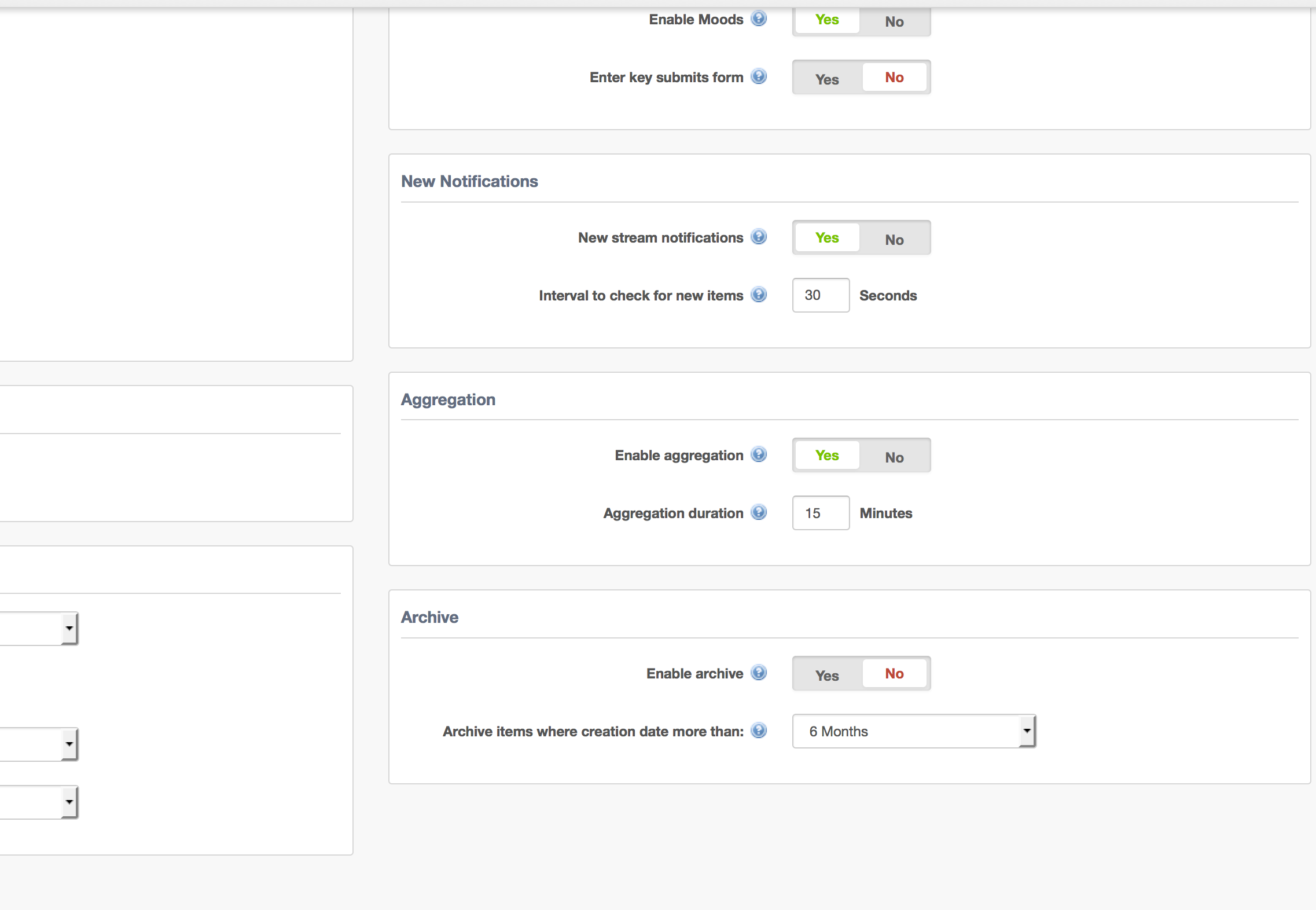 Configuring Auto Archiving