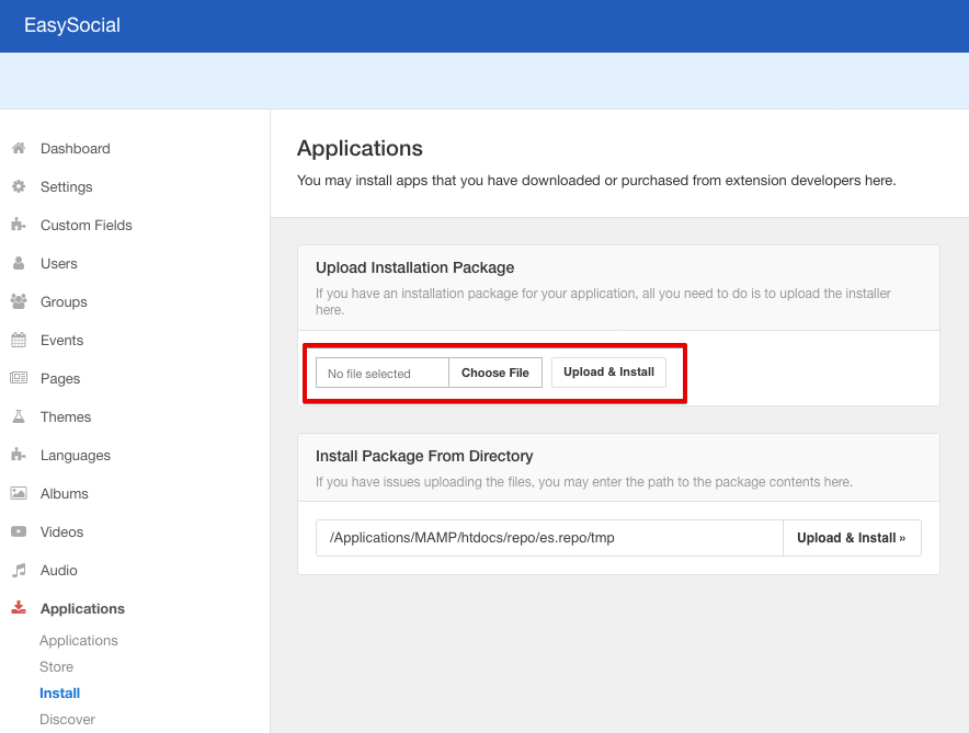 Application Installer