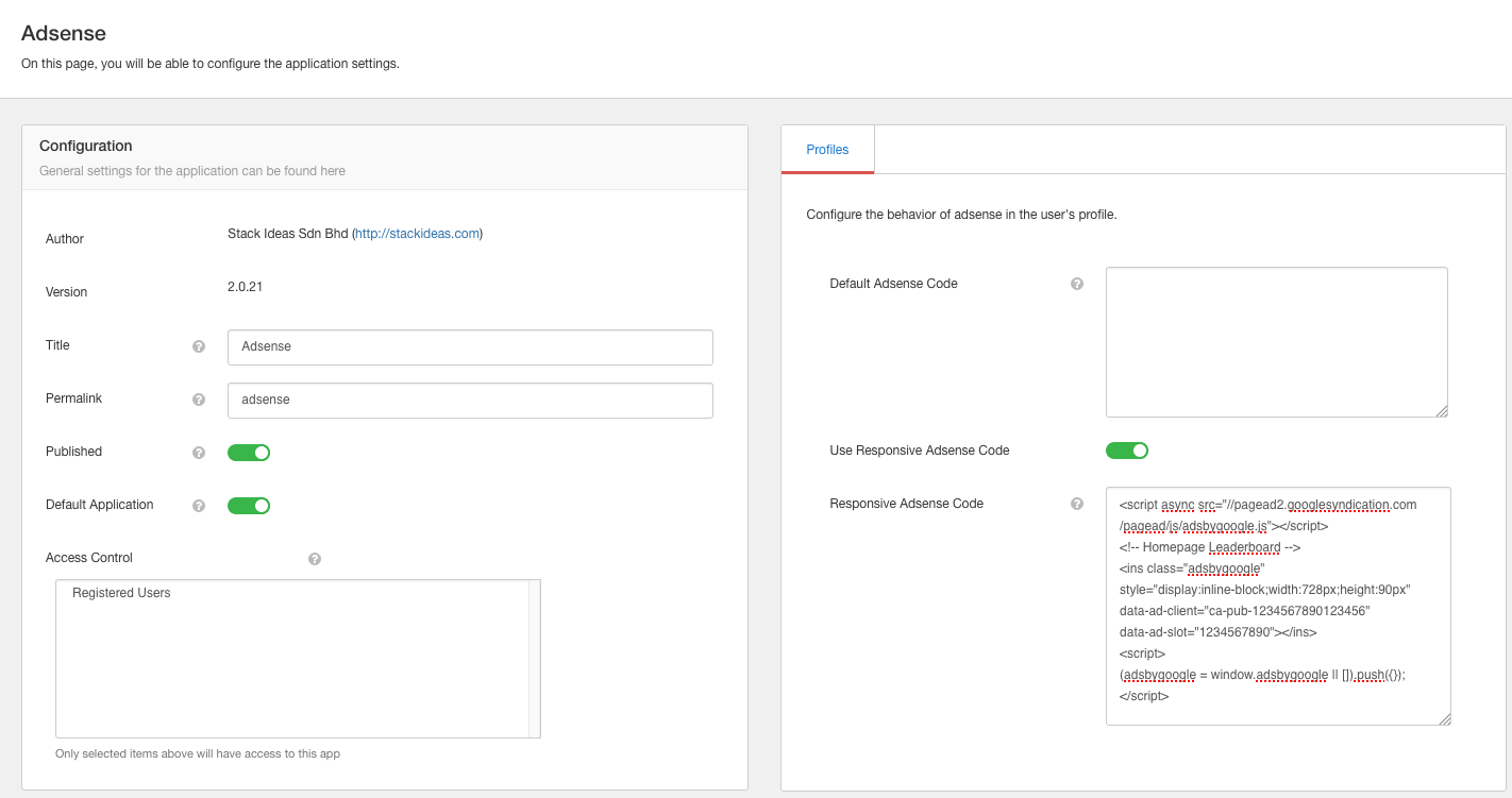 Google Adsense