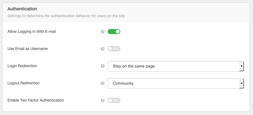 EasySocial User's Authentication