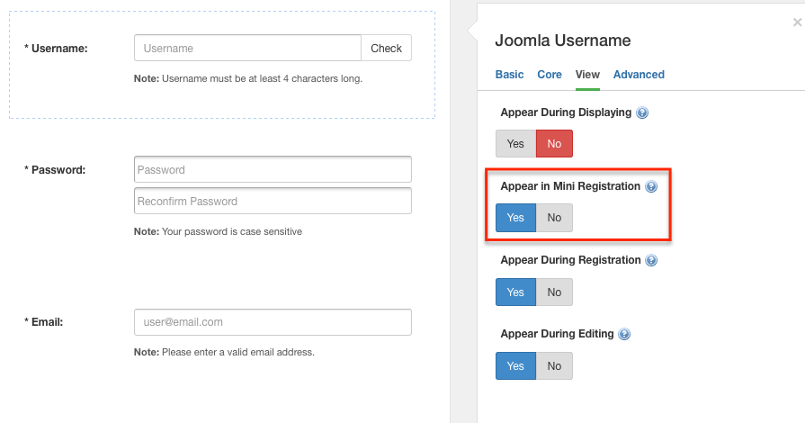Profile Completeness Module