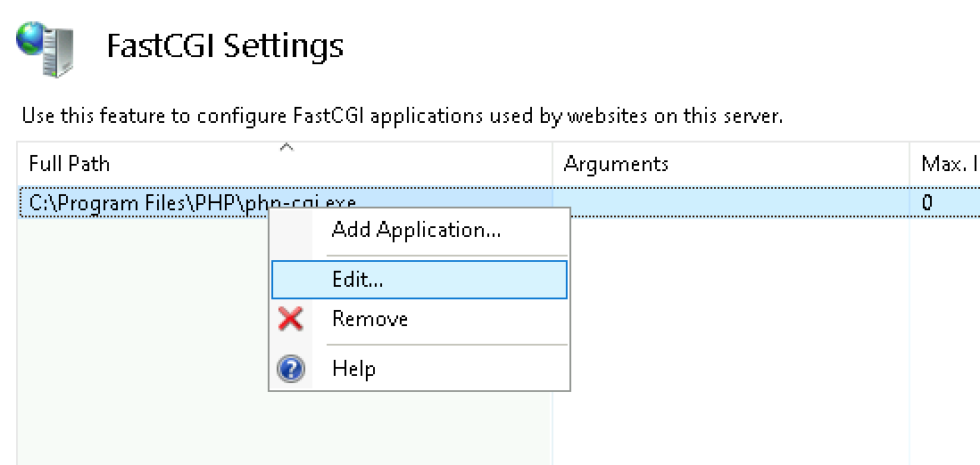 fastcgi_and_iis_server