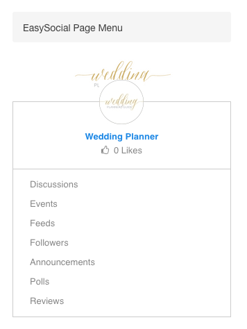 Page Menu Module