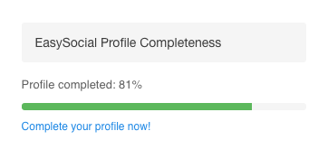 Profile Completeness Module