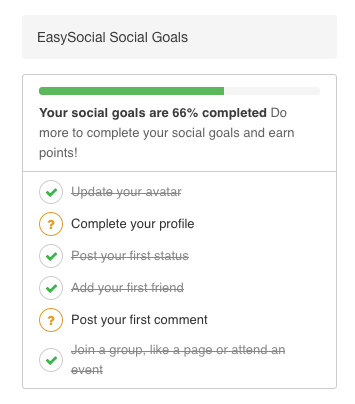Social Goal Module