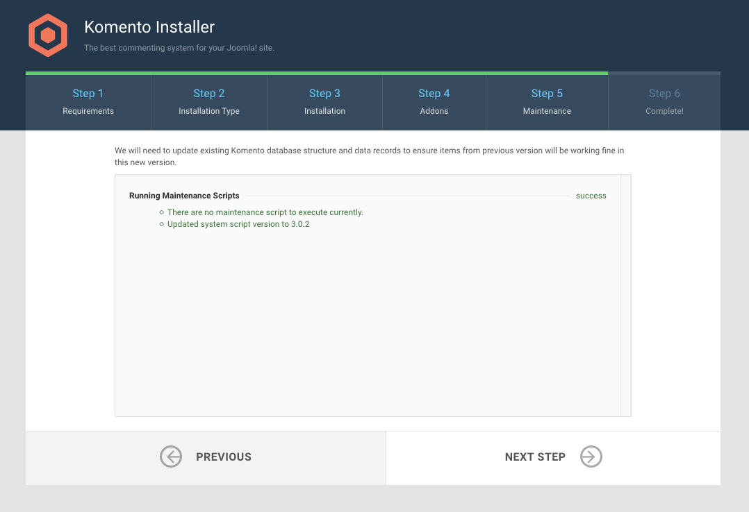 Install Komento