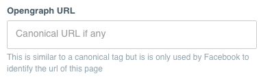 Facebook Configuration