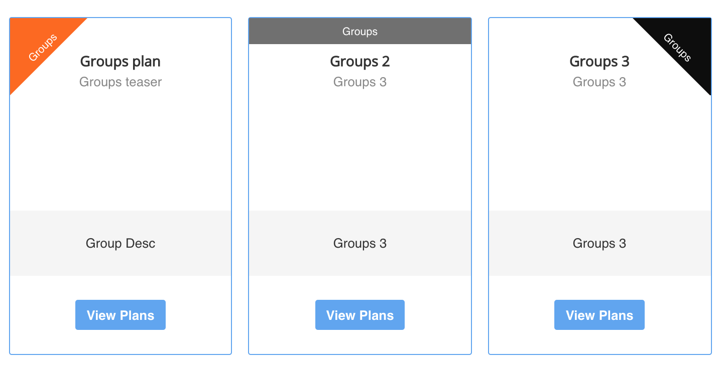 Highlighted and Badges Positions